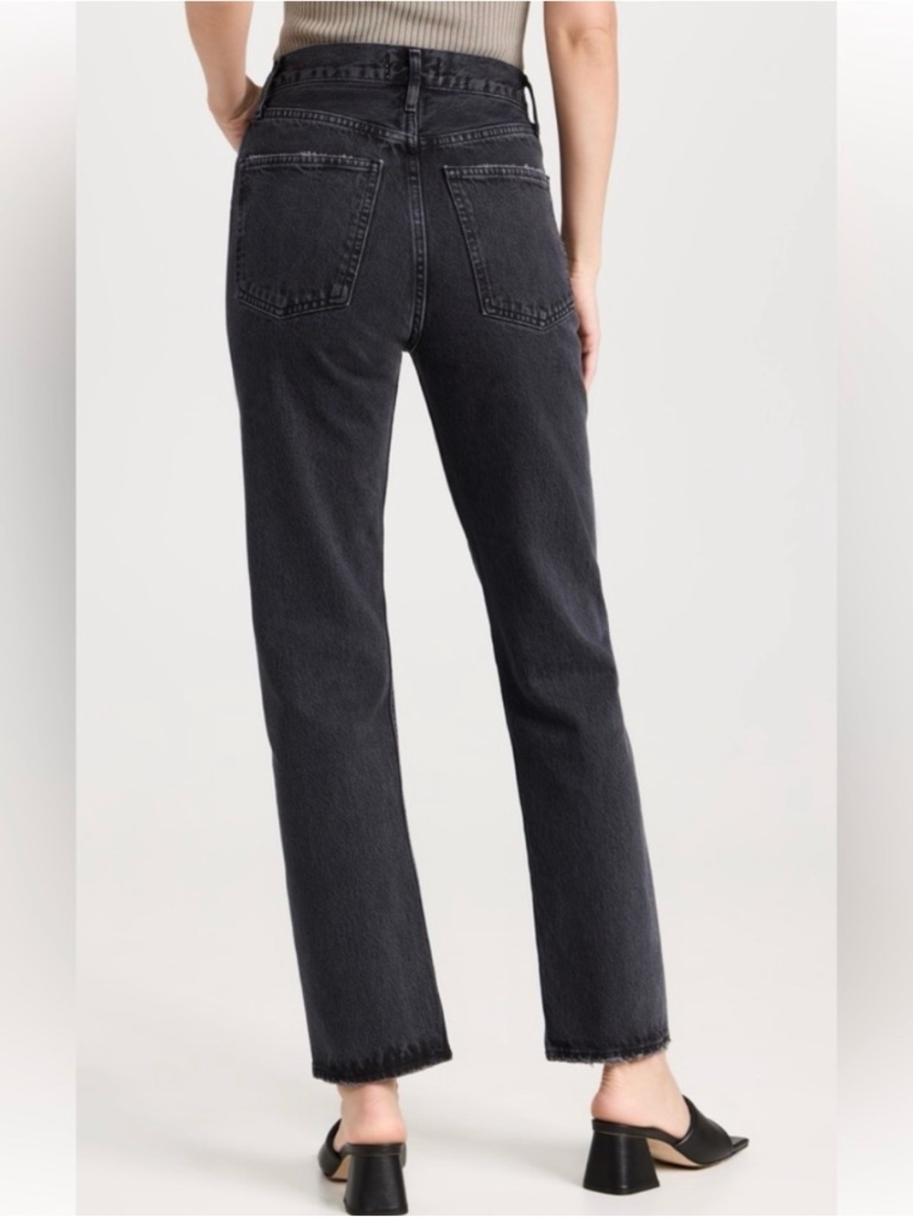 NWOT AGOLDE 90s Pinch Waist High Rise Straight Jeans - Picture 2 of 8